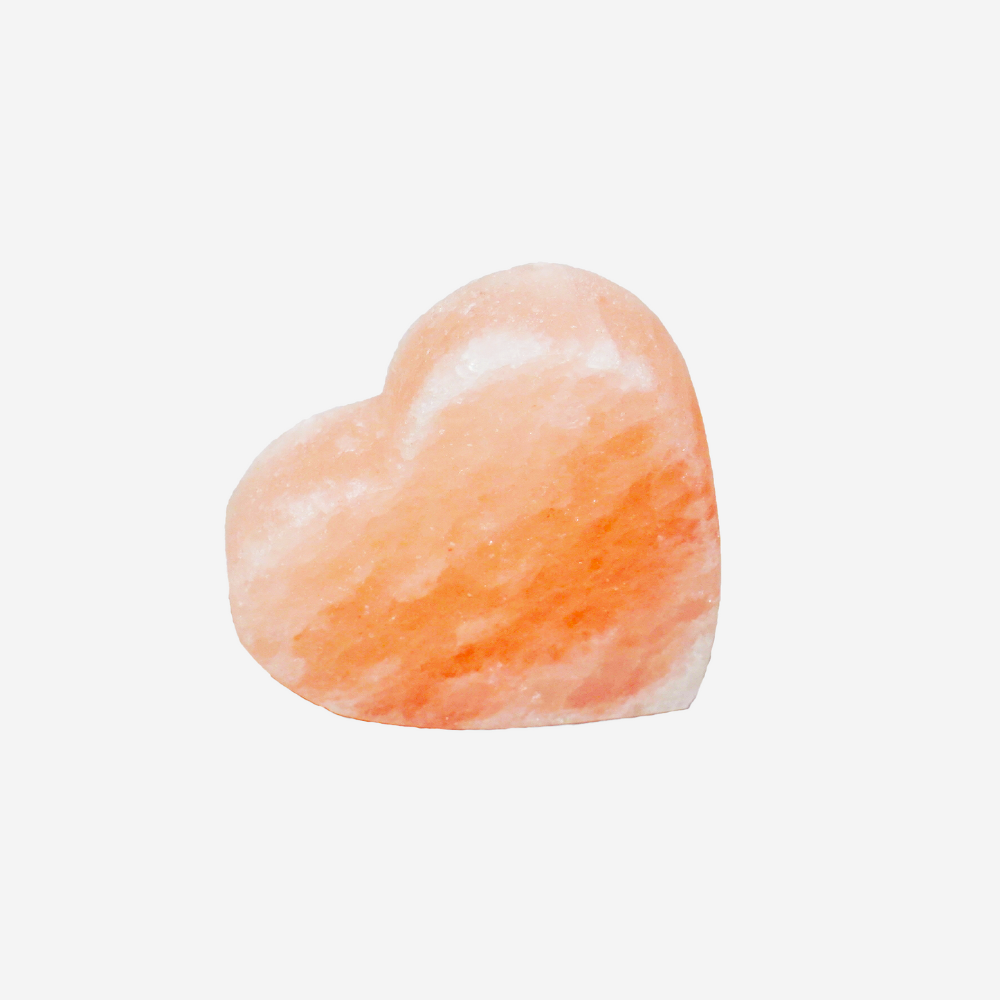 Heart Shape with Flat Sides Himalayan Salt Massage Stone