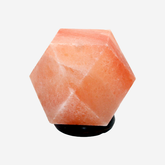 Diamond Shape Himalayan Salt Lamp