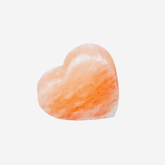 Heart Shape with Flat Sides Himalayan Salt Massage Stone