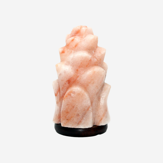 Salt Lamp on a white background