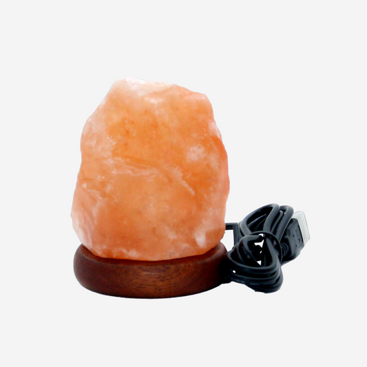 Natural Shape Himalayan Salt USB Lamp