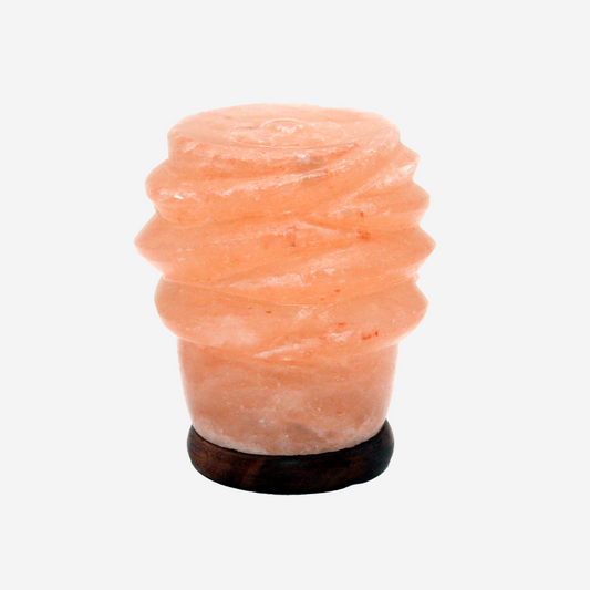 Round Flower Shape Himalayan Salt Lamp