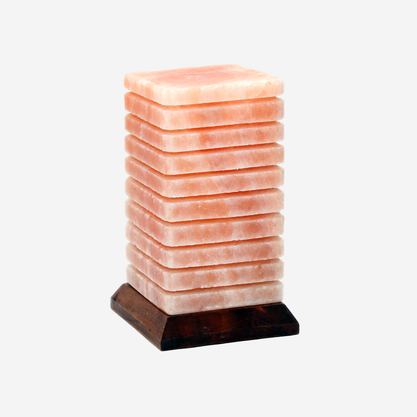 Rectangle Zebra Shape Himalayan Salt Lamp